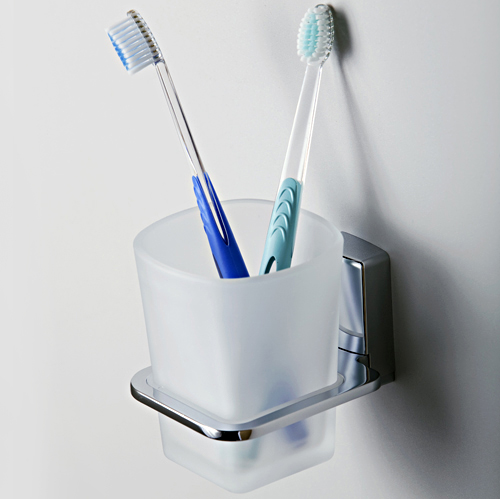 Стакан для зубных щеток стеклянный К-5028