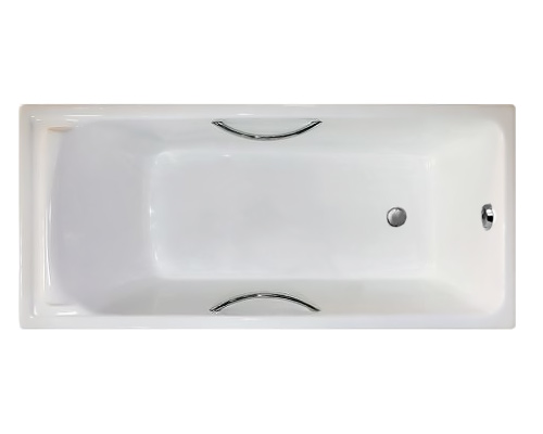 Чугунная ванна Timo TARMO  3 S 170x75x47 с ручками 